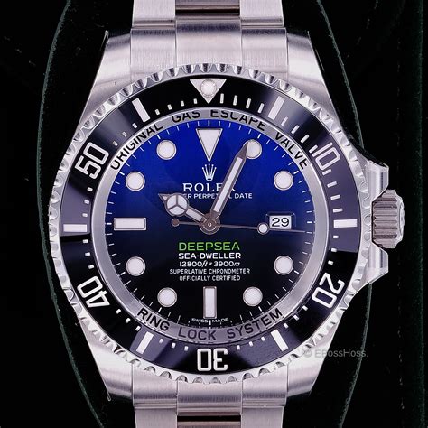 rolex deepsea d-blue gebraucht|rolex deepsea deep blue.